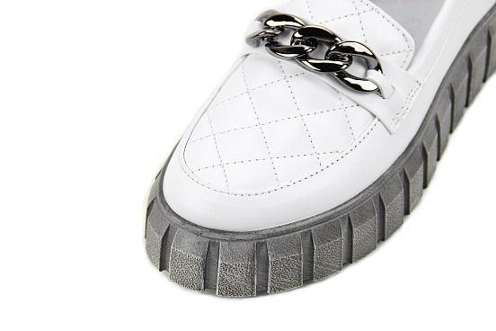 картинка Лоферы туфли ED'ART 145.91505'gr.White от интернет магазина