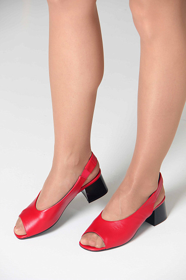 картинка Босоножки ED'ART 4001.767'bl. Красный от интернет магазина