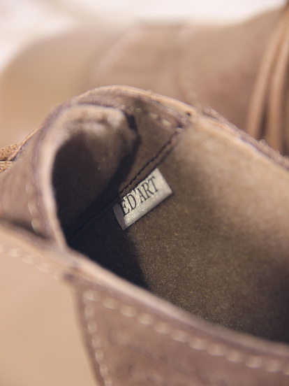 картинка Ботинки  ED'ART 305.927'ka. Круассан+коричневый капучино замша от интернет магазина