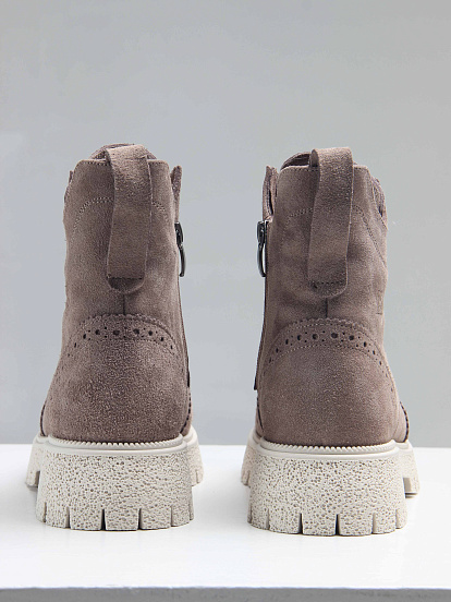 картинка Ботинки ED'ART 338.1541'be. капучино замша от интернет магазина