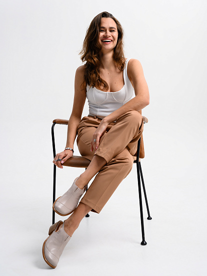 картинка Босоножки ED'ART 5133.23663'be. Стар визон+коричневый от интернет магазина