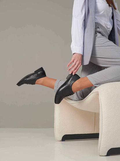 картинка Туфли полуботинки ED'ART 101.madonna'bl. Черный от интернет магазина