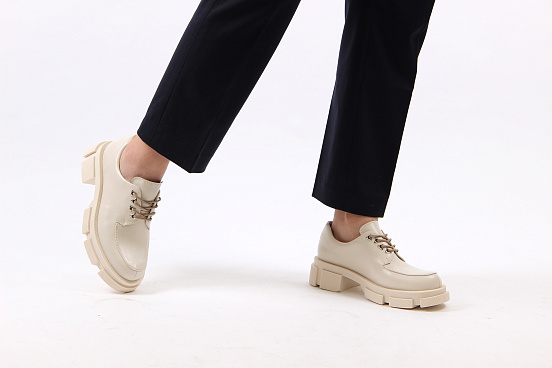 картинка Туфли полуботинки ED'ART 202.21074'm.Бежевый от интернет магазина