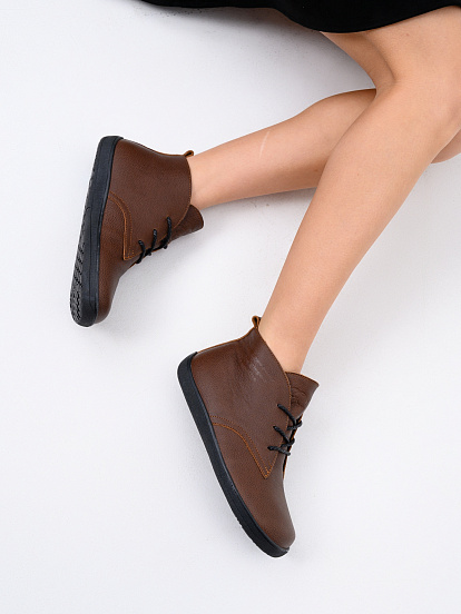 картинка Босоногие ботинки  ED'ART 208.NATA'bl.Светло-коричневая оттима от интернет магазина