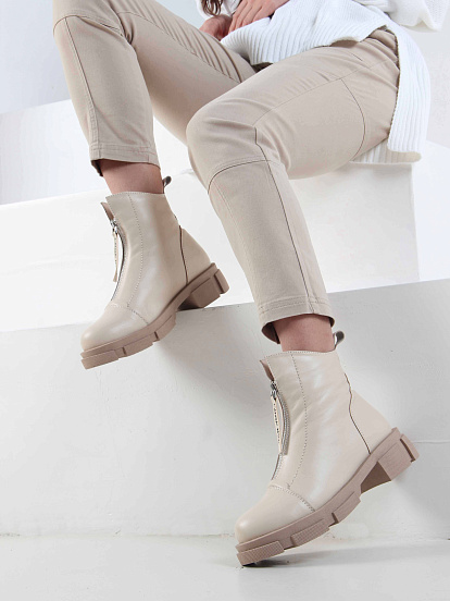 картинка Ботинки ED'ART 330.21074ka. Бежевый капучино от интернет магазина