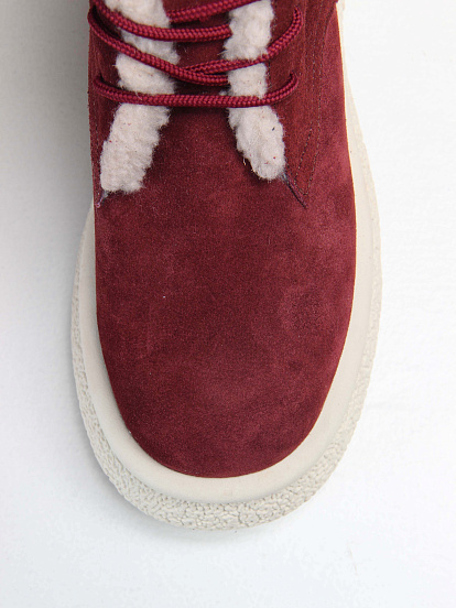 картинка Ботинки ED'ART 308.агата'w. бордo замша з от интернет магазина