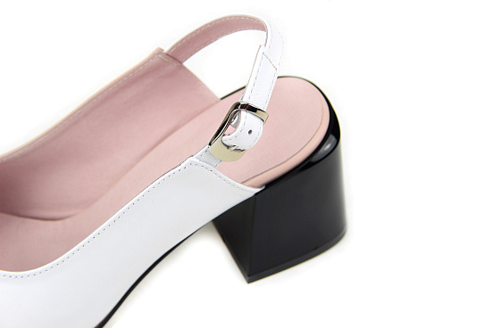 картинка Босоножки ED'ART 6100.6057'bl. pink-white от интернет магазина