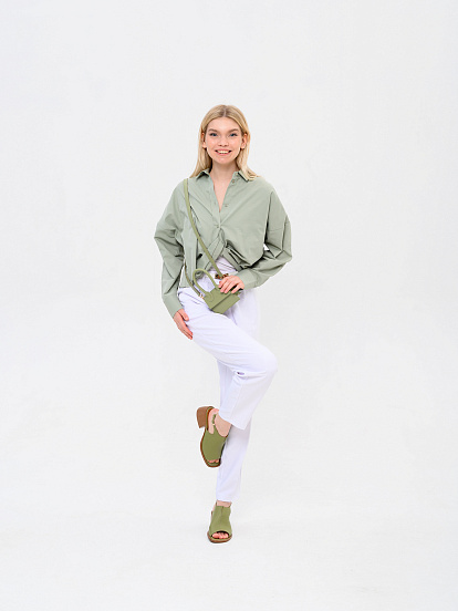 картинка Босоножки ED'ART 4013.23663'bе. Олива орех от интернет магазина