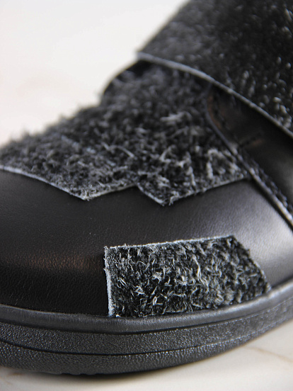 картинка Босоногие ботинки  ED'ART 206.NATA'bl.Черная кожа+черный джангл от интернет магазина