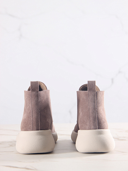 картинка Ботинки ED'ART 308.927'be. капучино замша от интернет магазина