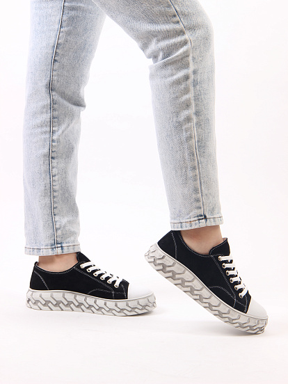 картинка Кеды ED'ART 147.iceberg'w. black R от интернет магазина