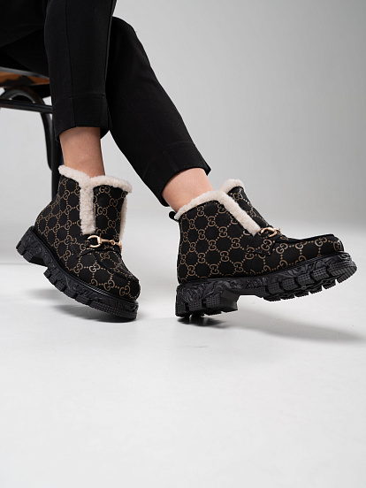 картинка Ботинки ED'ART 307. PODYUM141 'bl. черный гуччи от интернет магазина