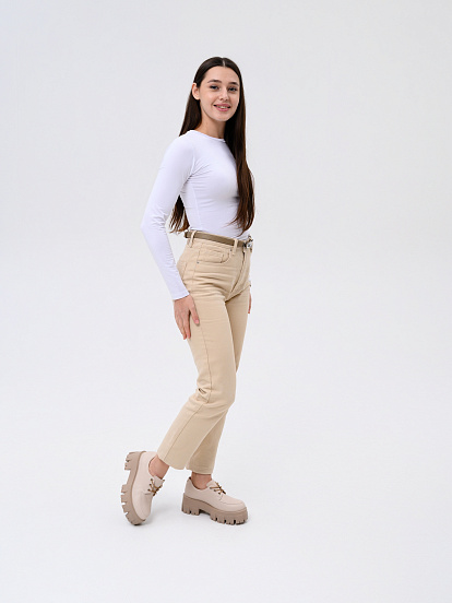 картинка Туфли полуботинки ED'ART 202.90200'ca.Бежевый стар пудра от интернет магазина