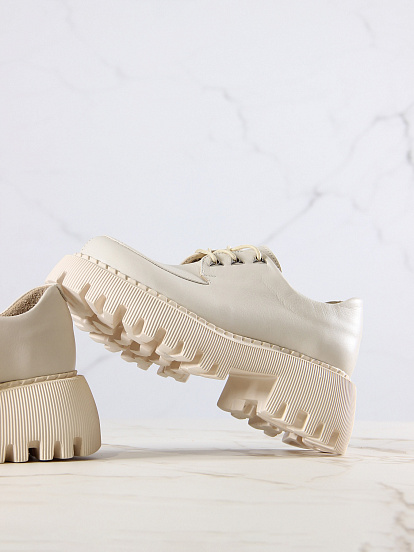 картинка Туфли полуботинки ED'ART 202.14728'be. Бежевый-3 от интернет магазина