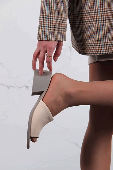 картинка Босоножки ED'ART 4012.23663'vizon. Бежевый от интернет магазина