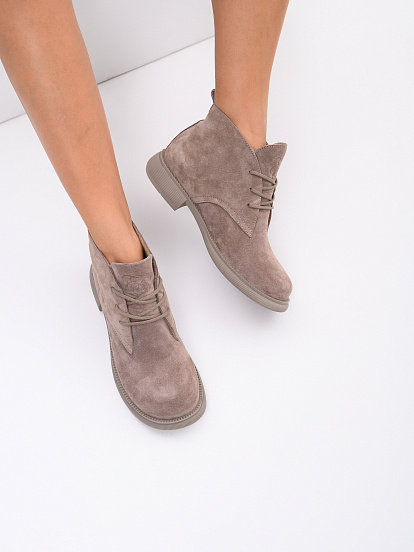картинка Ботинки ED'ART 308.патриция'ka. Капучино замша от интернет магазина