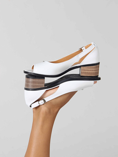 картинка Босоножки ED'ART 3021.22280'bl. Белый от интернет магазина