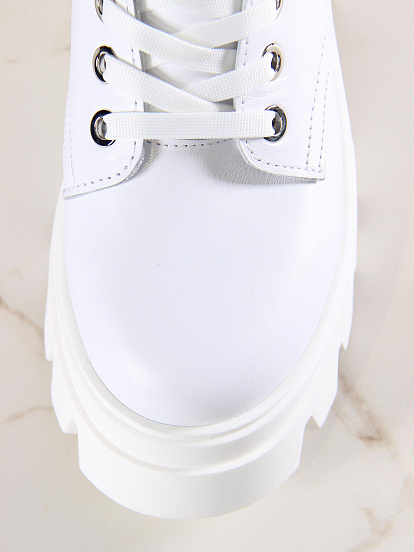 картинка Ботинки ED'ART 329.зиплайн'w. белый от интернет магазина