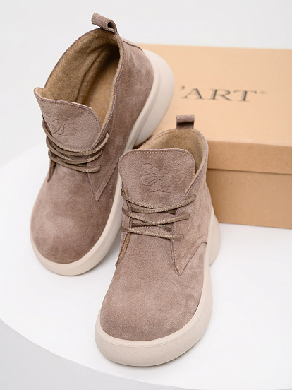 картинка Ботинки ED'ART 308.927'be. капучино замша от интернет магазина