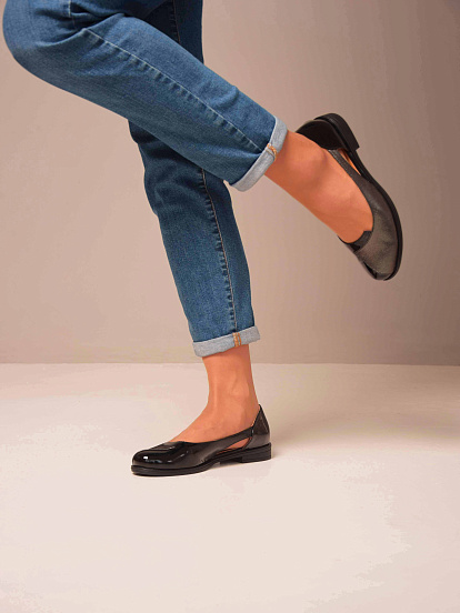 картинка Туфли ED'ART 160.madonna'bl.Черный лак астана от интернет магазина