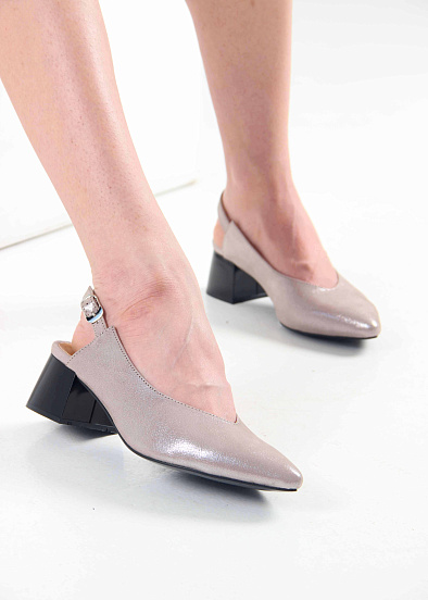 картинка Туфли ED'ART 4101.767'bl. Тауп астана от интернет магазина