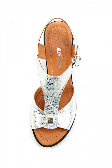 картинка Босоножки ED'ART 6001.624'bl.silver-eng от интернет магазина