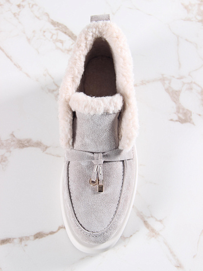 картинка Ботинки ED'ART 306.1593'be. каменный замша от интернет магазина