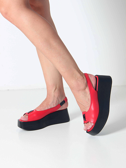 картинка Босоножки ED'ART 3020.22776'bl. Красный от интернет магазина