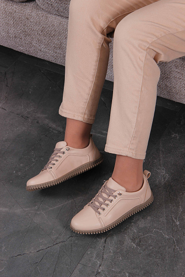 картинка Кеды ED'ART 158.8000'be. Бежевый от интернет магазина