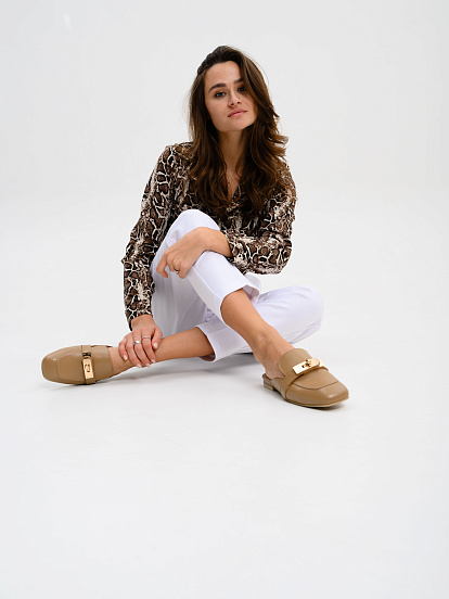 картинка Мюли ED'ART 1073.тунит205'be. Круассан майами от интернет магазина