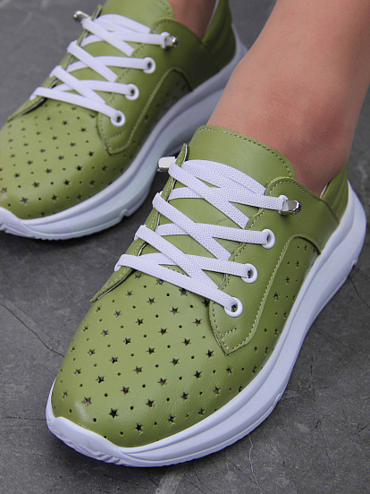 картинка Кроссовки ED'ART 168.236143w. Авокадо R от интернет магазина