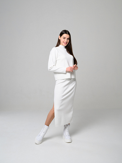 картинка Ботинки ED'ART 329.зиплайн'w. белый от интернет магазина