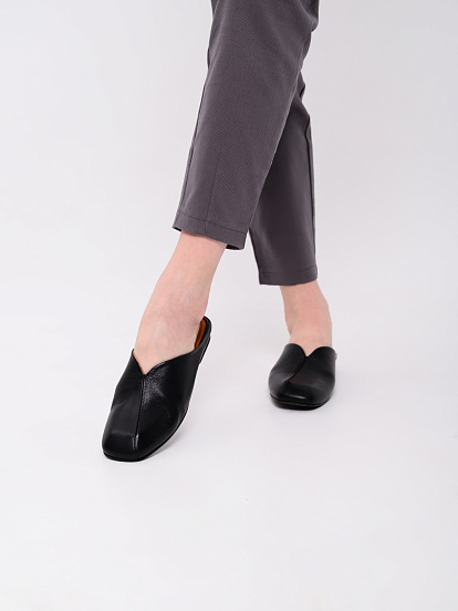 картинка Мюли ED'ART 1007.тунит205'bl. Черный стар от интернет магазина