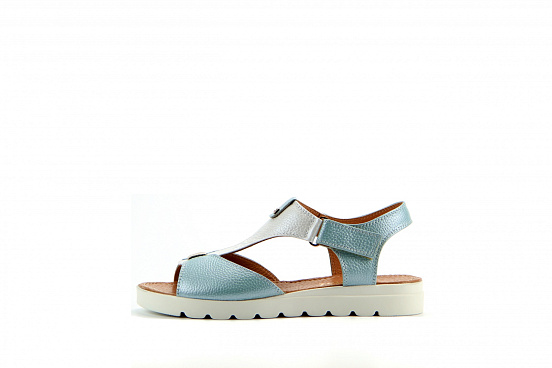 картинка Босоножки ED'ART 2001.115'w.blue-white от интернет магазина