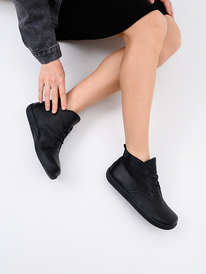 картинка Босоногие ботинки  ED'ART 208.NATA'bl.Черный флоттер от интернет магазина