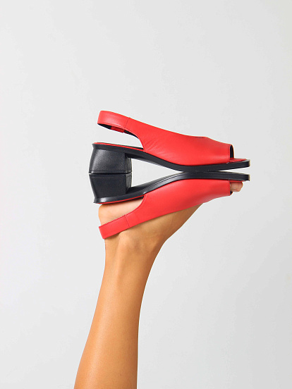 картинка Босоножки ED'ART 4001.16155'bl. Красный от интернет магазина