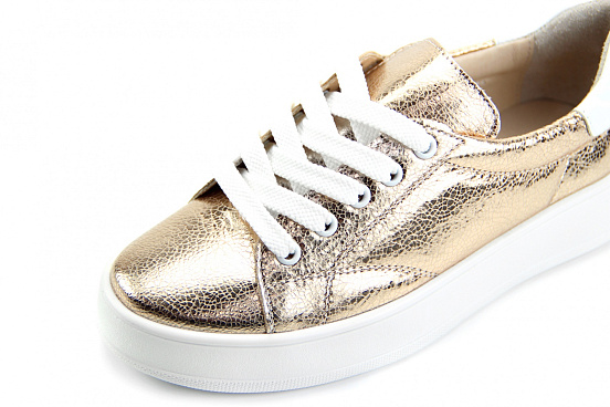 картинка Кеды ED'ART 131.143'w.gold от интернет магазина