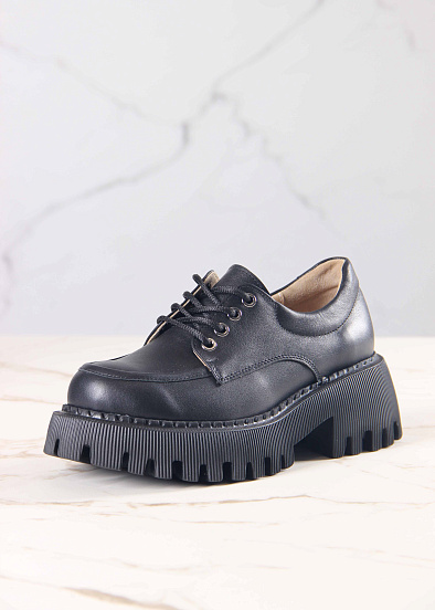 картинка Туфли полуботинки ED'ART 204.14728'bl. черный от интернет магазина