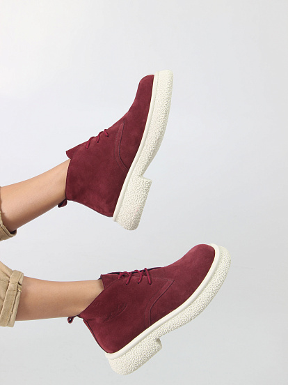 картинка Ботинки ED'ART 308.агата'w. бордо замша от интернет магазина