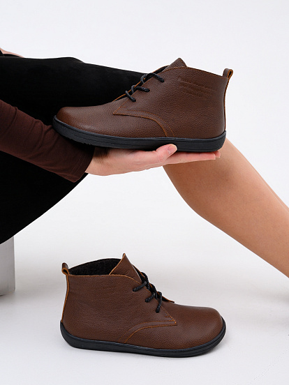 картинка Босоногие ботинки  ED'ART 208.NATA'bl.Светло-коричневая оттима от интернет магазина