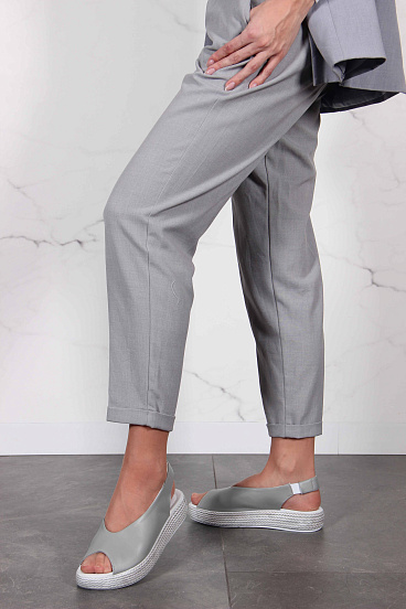 картинка Босоножки ED'ART 1019.2530'w.серый ангел от интернет магазина