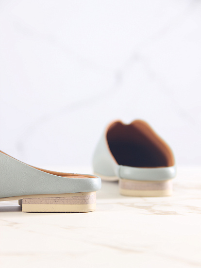 картинка Мюли ED'ART 1007.тунит205'be. Авокадо лион от интернет магазина