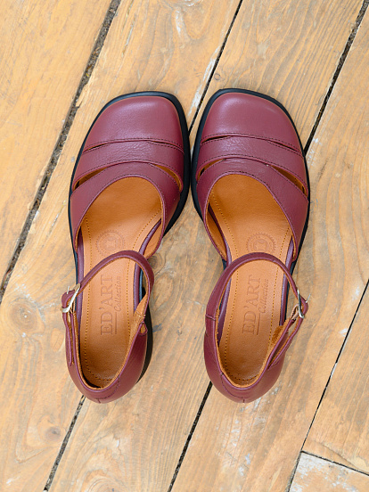 картинка Босоножки ED'ART 5032.23663'bl. Гнилая вишня от интернет магазина