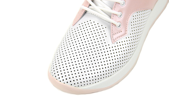 картинка Кеды ED'ART 114.asia'w.p.White perl+pink от интернет магазина
