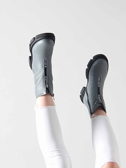 картинка Ботинки ED'ART 325.L.21074'bl.Серый от интернет магазина