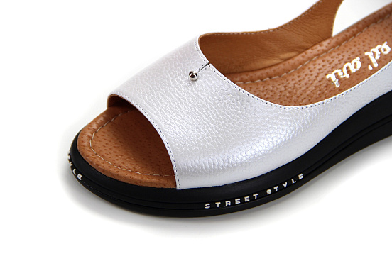 картинка Босоножки ED'ART 1020.189'bl.white от интернет магазина