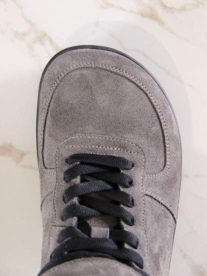 картинка Босоногие ботинки ED'ART 211.NATA'bl.Серый замок замша от интернет магазина