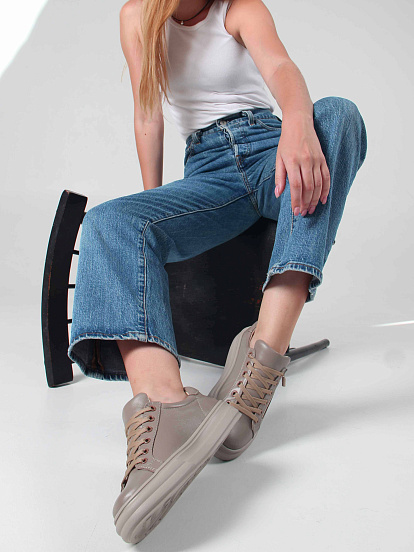 картинка Кеды ED'ART 166.Lusi22'l. Латте от интернет магазина