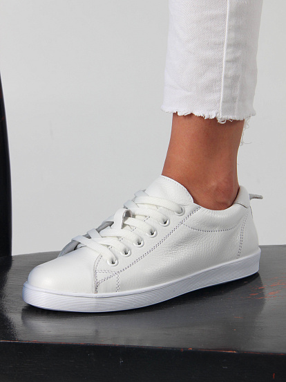 картинка Кеды ED'ART 180.2987'w. Белый бартон от интернет магазина