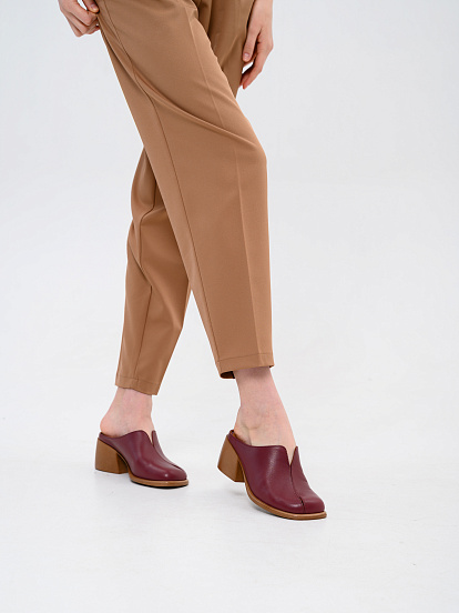 картинка Сабо ED'ART  5200.23663'br. Гнилая вишня+коричневый от интернет магазина